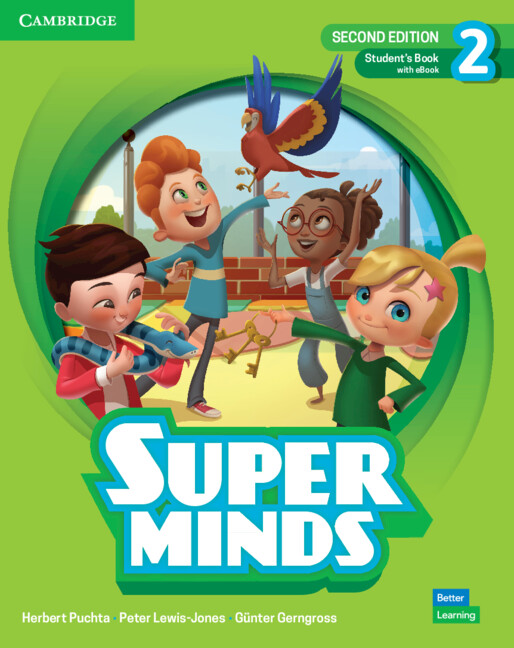 Учебник Super Minds, уровень 2