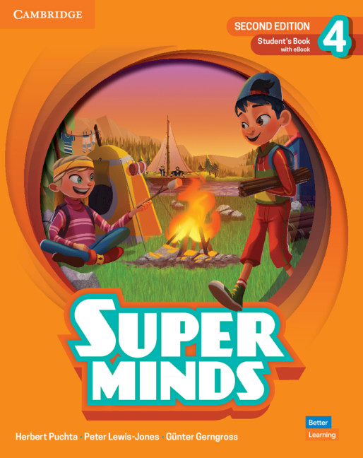 Учебник Super Minds, уровень 4